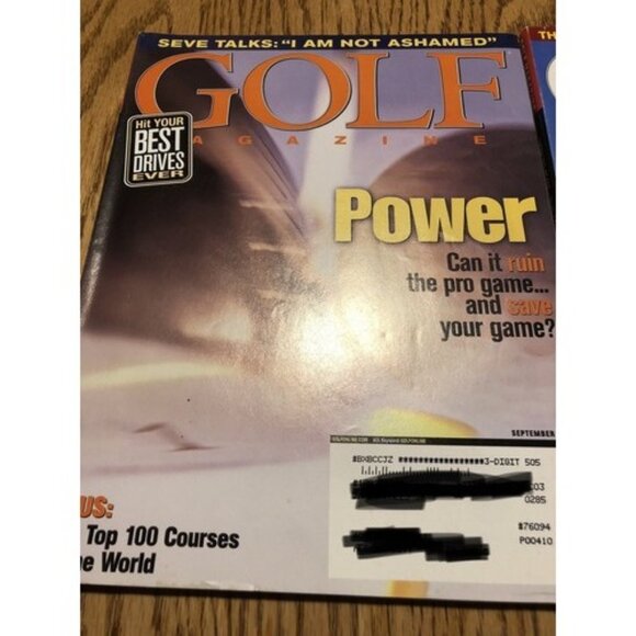 golf magazine April 2003, How to Putt Vijay Singh September 2003, Hit Your Best - Picture 3 of 3